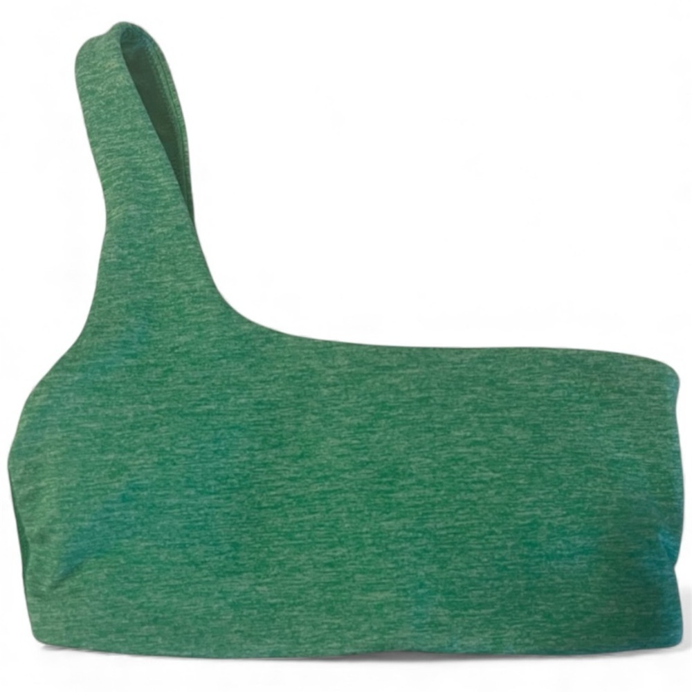 Aerie the hugger space dye one shoulder sports bra medium new with tag